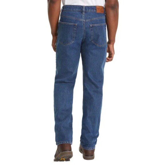 Kirkland Signature Men's Classic 5-Pocket Stretch Jeans, Blue, Sz-38x32 Workwear - Picture 4 of 8